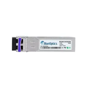 Модуль трансивера BlueOptics 3FE65106AA-BO, оптический SFP, 1250 Мбит/с, cSFP, металлический корпус, серебристый