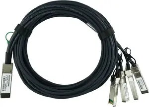 Кабель InfiniBand CBO CABQ-S-1M-BL — 4x SFP+ разъема, длина 1 м, черный