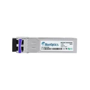 Модуль оптического трансивера BlueOptics CSFP-GE-FE-BXD1-BO, cSFP, волоконный, 1250 Мбит/с, металлический корпус, серебристый