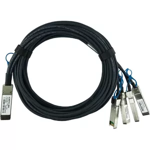 Кабель DAC CBO BlueOptics DAC-Q28-S28-3M 3 м, 4x SFP28 прямое подключение (медь)