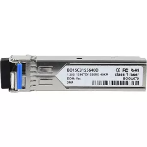 CBO fiber optic media converter DEM-331R-BO — 1250 Mbit/s, 40,000 m reach