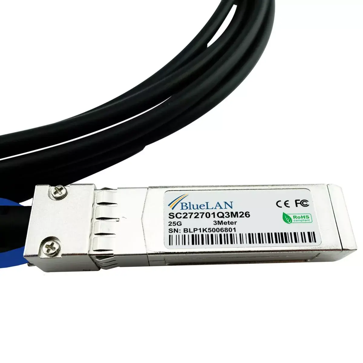 Кабель SFP28 DAC BlueOptics SFP28-DAC-0.5M-MT Photo 2