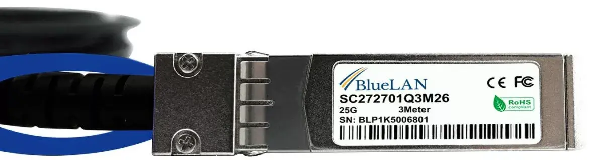 SFP28 DAC kabelis BlueOptics SFP28-DAC-3M-DL Photo 3