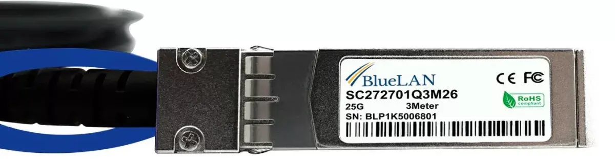 SFP28 DAC Cable BlueOptics SFP28-DAC-3M-HU Photo 3