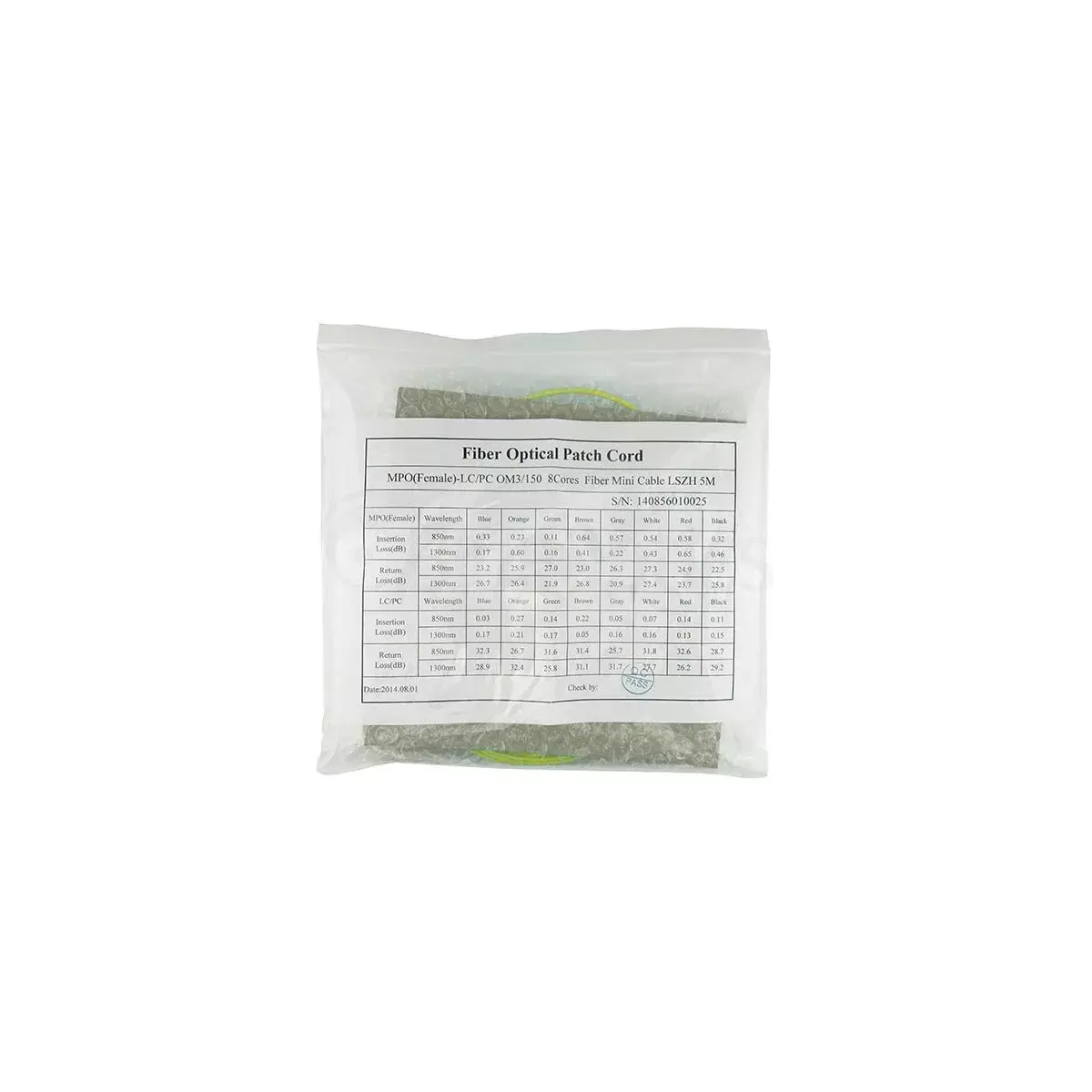 InfiniBand/optiķu kabelis BlueOptics SFP5141BU10MKB Photo 8