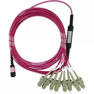 Multimode Fiber Patch Cable CBO SFP5142FU1MKB, OMx, 1 m