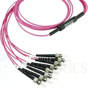 Multimode Fiber Breakout Cable CBO SFP6143FU3MKB — 3 m