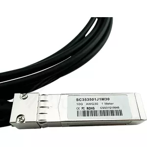 Кабель Direct Attach Copper (DAC) CBO SRX-SFP-10GE-DAC-3M-BL 3 м SFP+ 10 Гбит/с