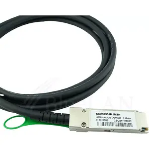 Network fiber optic patch cable CBO BlueOptics X66120-5-BL QSFP 5 m 40 Gbit/s