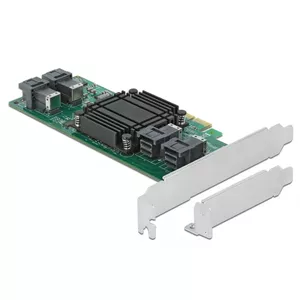 DeLOCK PCI Express x8 карта на 4 x внутренний SFF-8643 NVMe низкопрофильная