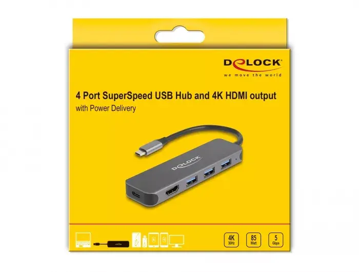 DeLOCK 64171 док-станция для ноутбука USB 3.2 Gen 1 Type-C Photo 4