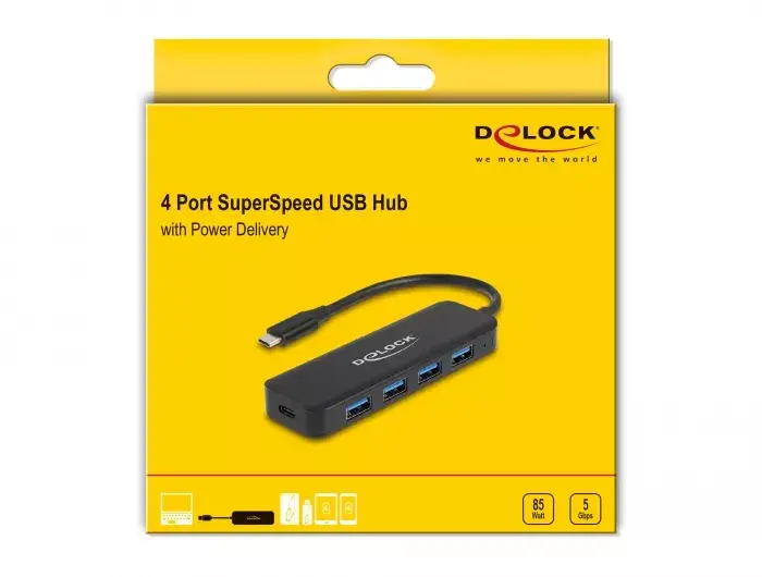 DeLOCK 64170 USB 3.2 Gen 1 centrmezgls Photo 4