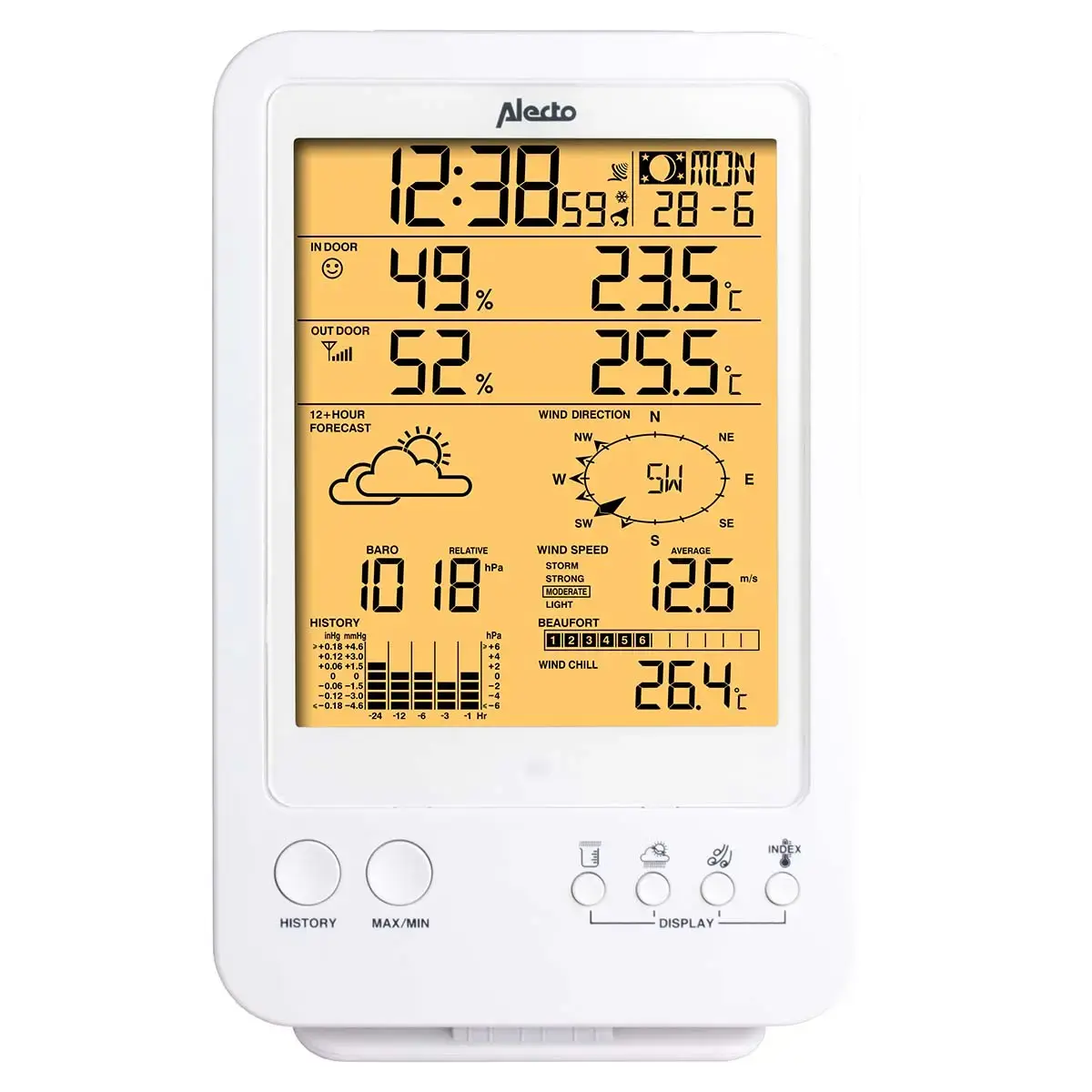 Alecto WS-4800 Digital Weather Station Photo 2