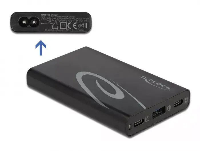 USB Charger DeLOCK 41453 Photo 2