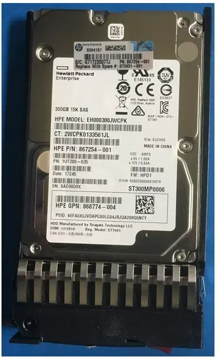 Cietais disks Hewlett Packard Enterprise 300GB 873031-001 Photo 1