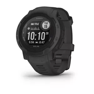 Garmin Instinct 2 Solar 2,29 cm (0.9") MIP 45 mm Digitāls 176 x 176 pikseļi Grafīts GPS