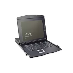 Digitus 17" LCD KVM Консоль 16-Порт VGA Французская Клавиатура