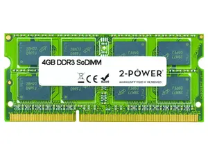 2-Power 4GB DDR3 1333MHz SoDIMM Memory A3944599 Laptop