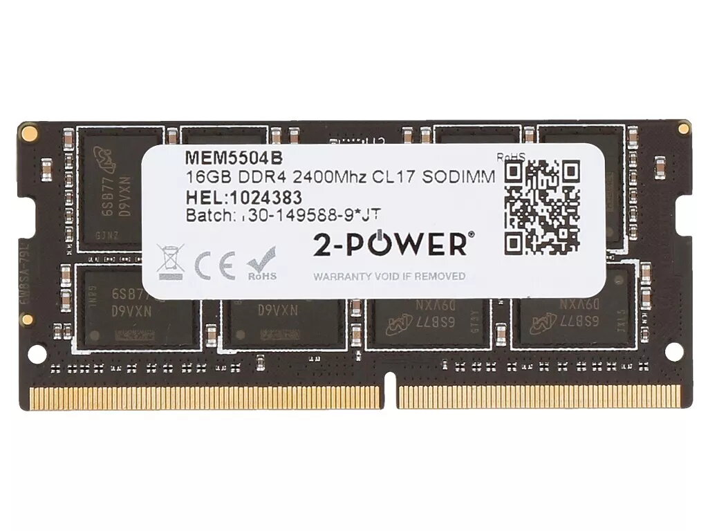 Atmiņas modulis 2-Power 2P-S26391-F2213-L160 16 GB