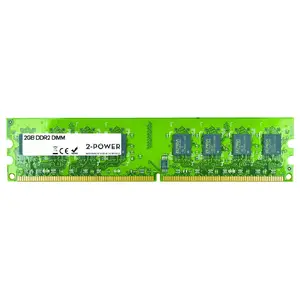2-Power 2GB DDR2 800MHz DIMM Memory 1x2GB CAS 6