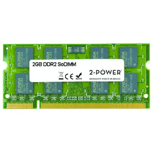 2-Power 2GB SoDIMM Memory DDR2 800MHz 1x2GB CAS6