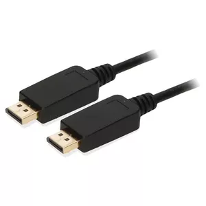 DisplayPort kabelis 2-Power CAB0024A 1 m Melns