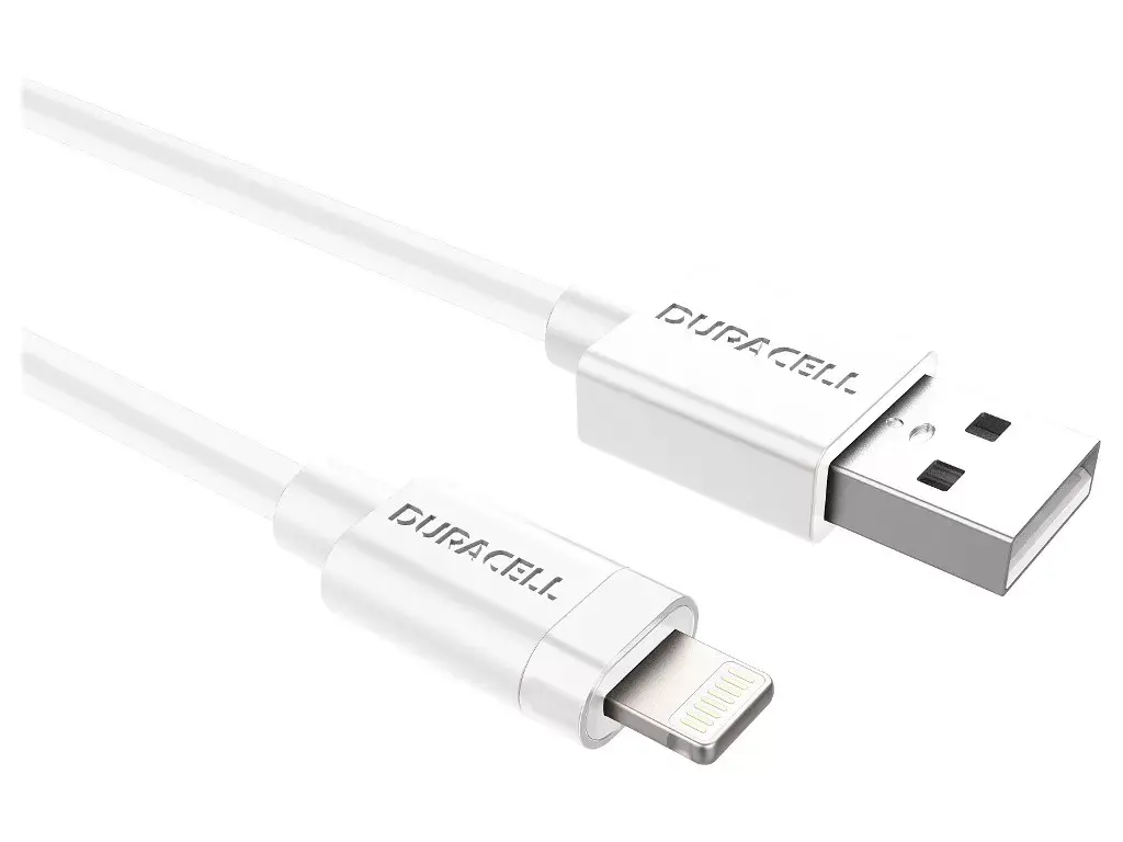 Duracell Sync/Charge kabelis 1 metrs balts Photo 2