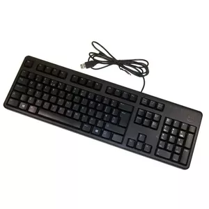 DELL DJ491 keyboard USB QWERTY English Black Full-size 105 keys