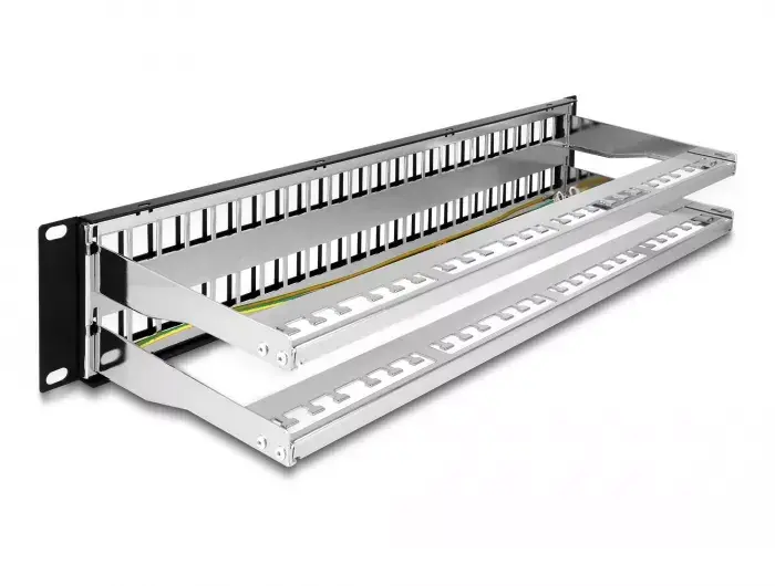 DeLOCK 19" Keystone Patch Panel 48 port Photo 2