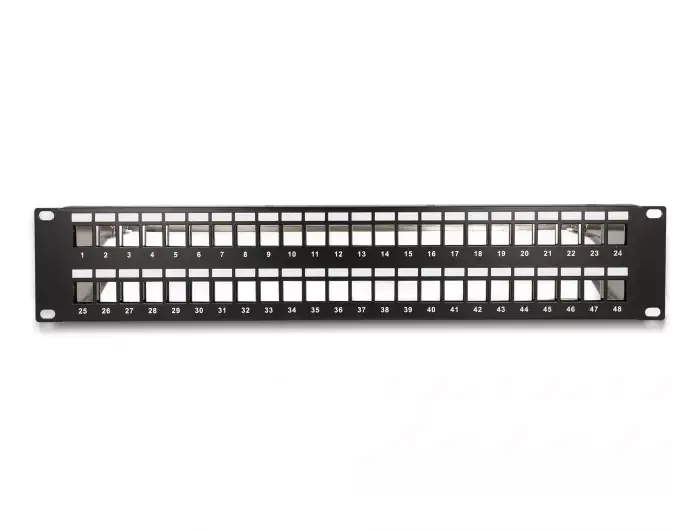 DeLOCK 19" Keystone Patch Panel 48 port Photo 4