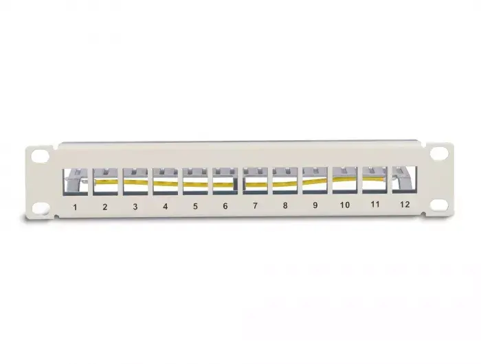 DeLOCK 10" Keystone Patch Panel 12 port Photo 3