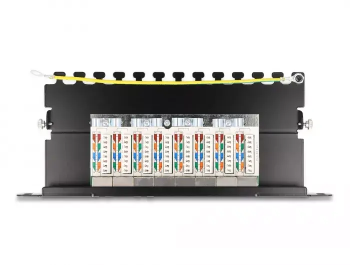 DeLOCK 10" Patch Panel 8 port Cat.6A 1U black Photo 3