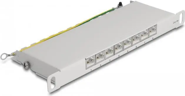 DeLOCK 10" Patch Panel 8 ports