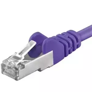 Networking Cable PremiumCord SP6ASFTP100V RJ-45 Cat6a 10 m Violet