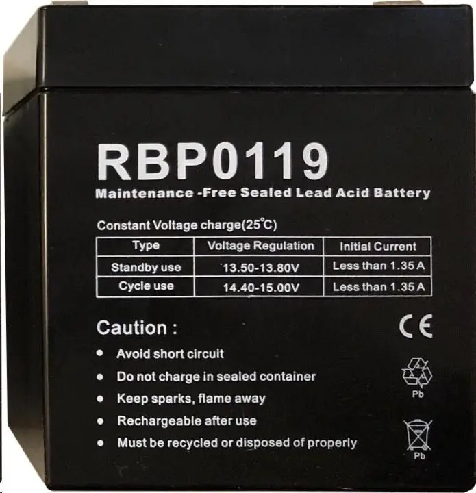 CYBERPOWER 12V 5Ah rezerves akumulators RBP0119 Photo 2