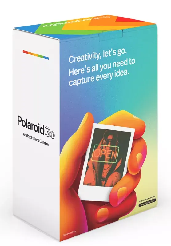 Polaroid Go E-box White instant camera Photo 3