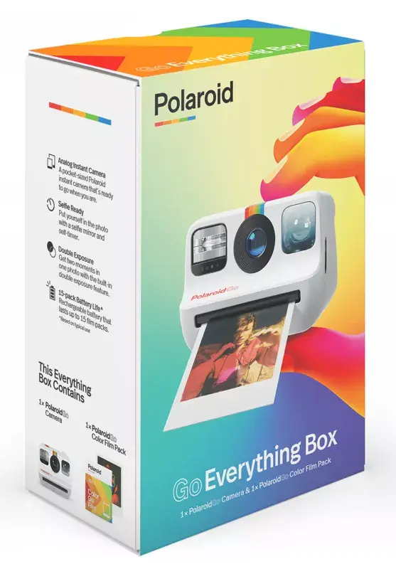 Polaroid Go E-box White instant camera Photo 4