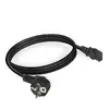 ACT Powercord mains connector CEE 7/7 male angled Photo 2