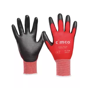 Workshop gloves Cimco 141238 Black Red XL
