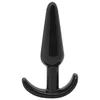 Набор анальных плагов Addicted Toys Silicone Black — 4 шт. Photo 3