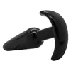 Набор анальных плагов Addicted Toys Silicone Black — 4 шт. Photo 4