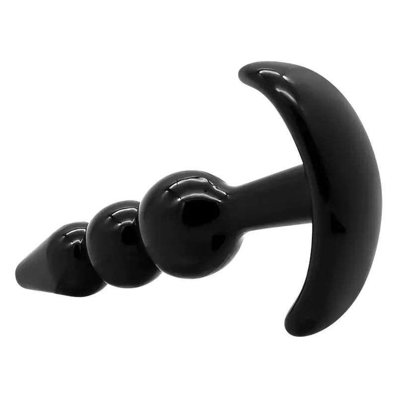 Набор анальных плагов Addicted Toys Silicone Black — 4 шт. Photo 6