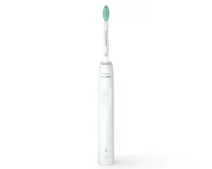 Philips Sonicare 3100 Series HX3673/13 Sonic Electric Toothbrush for Adults White with Built-in Battery and Daily Care Brushing Mode