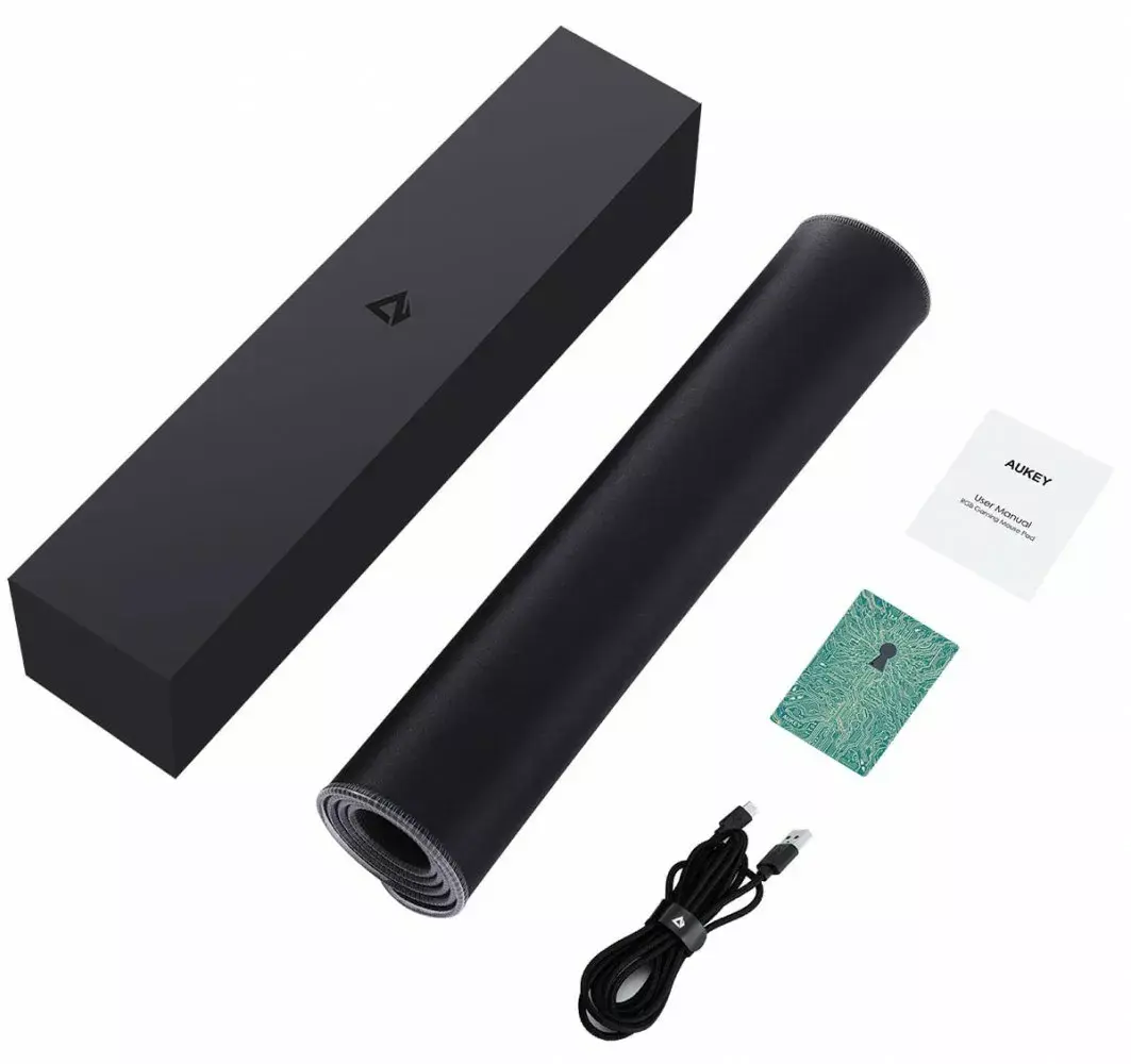 Aukey KM-P7 RGB XXL spēļu peles paliktnis Photo 3