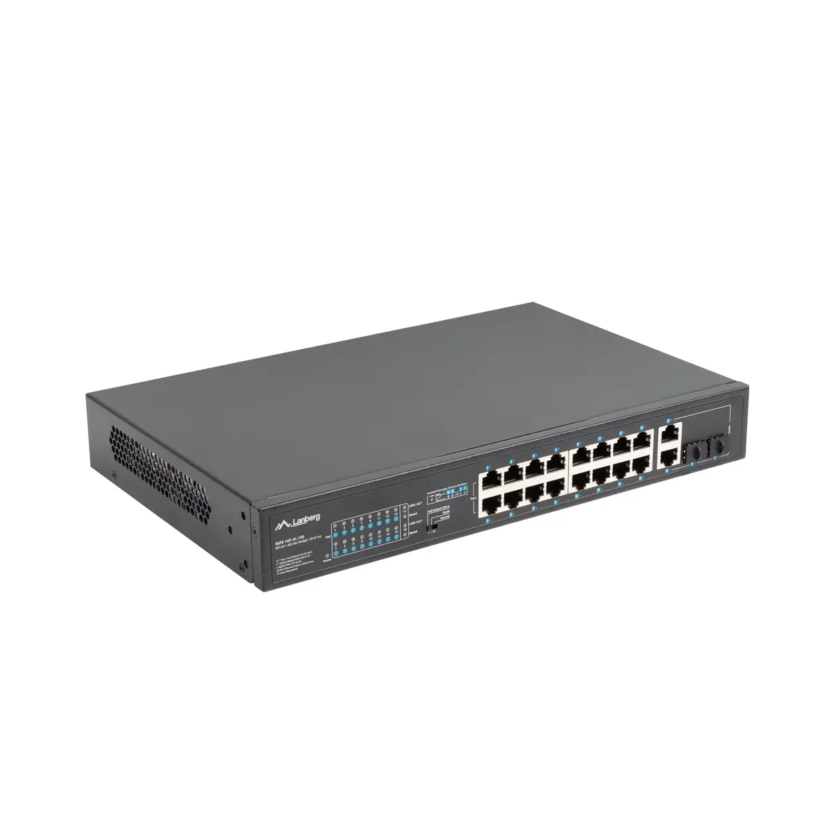 LANBERG RSFE-16P-2C-150 Nevadāms 18 portu Gigabit Photo 3