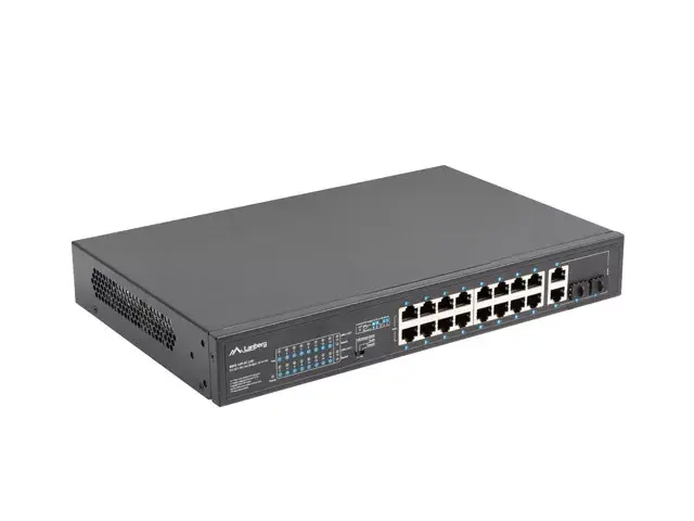 LANBERG RSFE-16P-2C-250 nevadāms 18 portu Gigabit slēdzis Photo 4