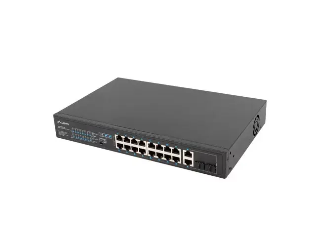 LANBERG RSFE-16P-2C-250 nevadāms 18 portu Gigabit slēdzis Photo 5