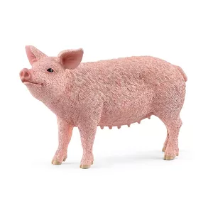 Figure Schleich farm pig model 13933, pink, recommended age 3+