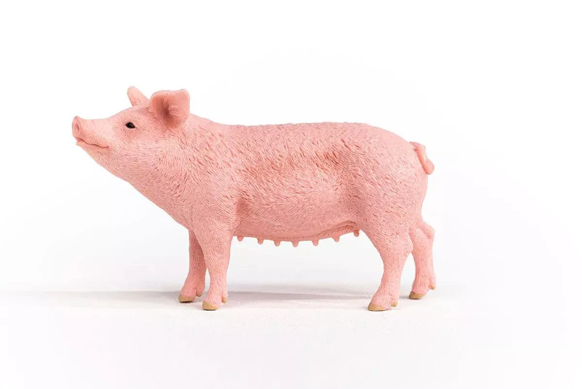 Schleich FARM WORLD — свинья модель 13933 Photo 3