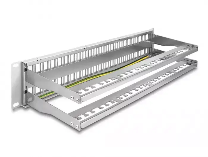 DeLOCK 19" Keystone Patch Panel 48 port Photo 2